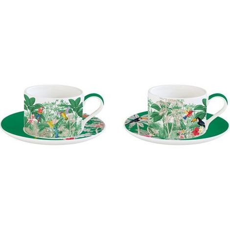 Set de 2 tazas de desayuno de 24 cl - Cielo Exótico - Vida Fácil