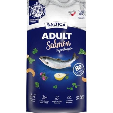 BALTICA EXCELLENT Adult Salmon Hypoallergenic M 3kg (1/4)