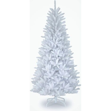 5ft White Artificial Christmas Xmas Tree With Metal Stand (1/4)