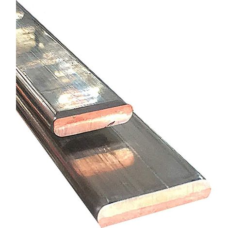 T2 Flat Tinned Copper Bar for High Current Conductivity Copper Bar 4mm Thick Width 25mm Length 1000mm (1/3)