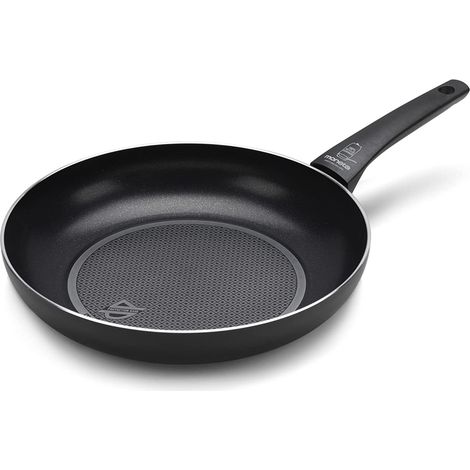 Moneta 0005550130 Recy Padella 30 cm Alluminio 100% Riciclato Antiaderente Induzione colore Nero (1/5)