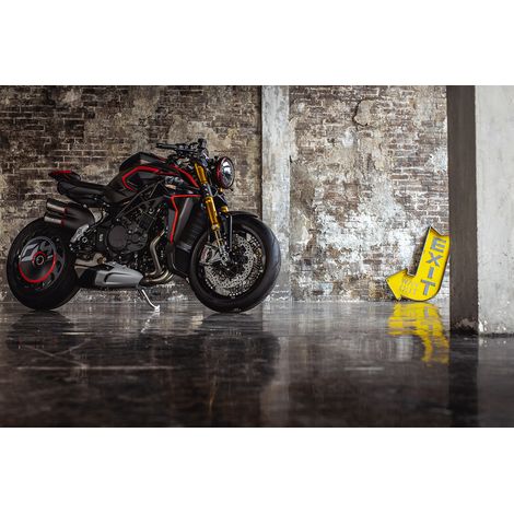 Papier peint panoramique Moto - 130 cm x 87 cm (1/2)
