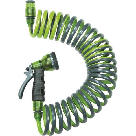 Tuyau d'arrosage Spirale 7,5m, White