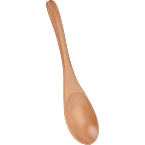Mini cuillère en bois, petite, résistante à la chaleur, ustensile de cuisine idéal pour la maison, 16 cm. (1/5)