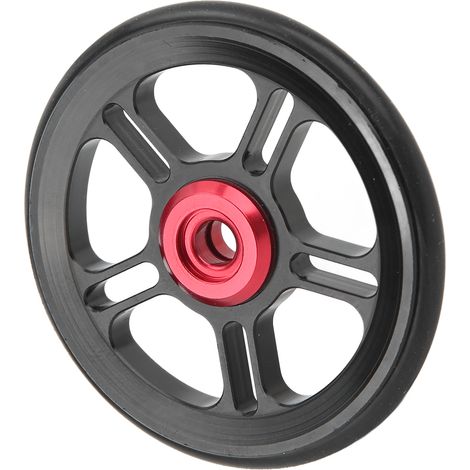Roue de secours pliable Easywheel en aluminium pour Brompton, diamètre 6 cm usiné CNC (1/5)