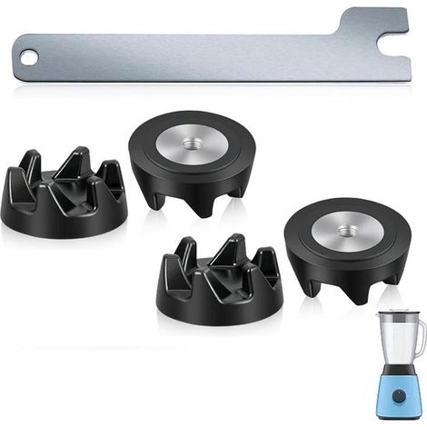 Set di raccordi di ricambio (6 pezzi) con chiave inclusa, adatto per impastatrici KitchenAid KSB5 e KSB3. Raccordi per impastatrici, accessori per impastatrici, raccordi. (1/5)