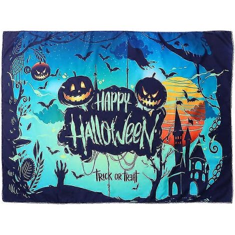 1 Stück Halloween-Hintergrundstoff für Halloween-Dekorationen (1/3)