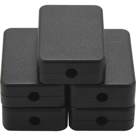 Lot de 5 boîtiers de jonction étanches en plastique pour projets électriques, dimensions 55 x 35 x 15 mm (1/5)