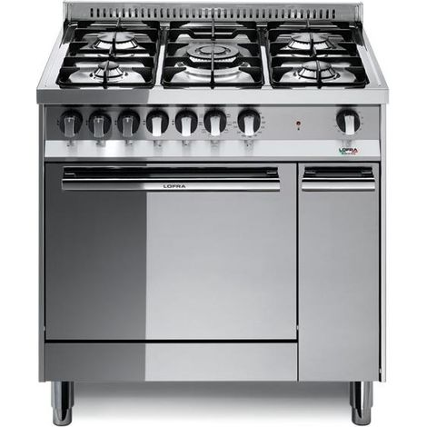 Lofra MT86MF/C cucina Piano cottura Acciaio inossidabile Gas A