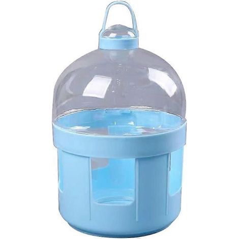 Pour distributeur d'eau automatique pour pigeons, abreuvoir pour perroquets, fontaine à oiseaux facile à utiliser, capacité 2L, réservoir d'eau pour volaille.