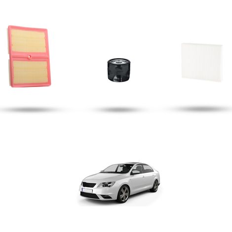Kit tagliando 3 filtri compatibile con Seat Toledo IV (KG3) 1.0 TSI 81kw dal 2017 (1/5)
