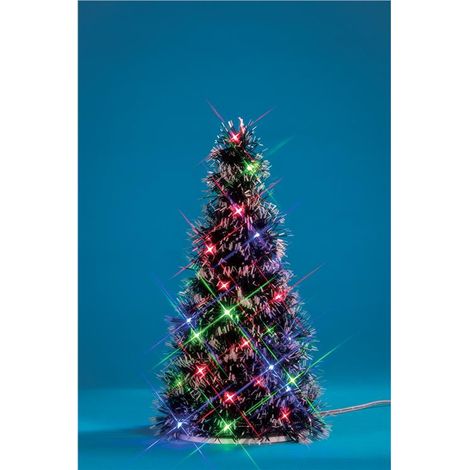 Albero di natale addobbato VILLAGGIO DI NATALE LEMAX 94522 Multi light fir tree