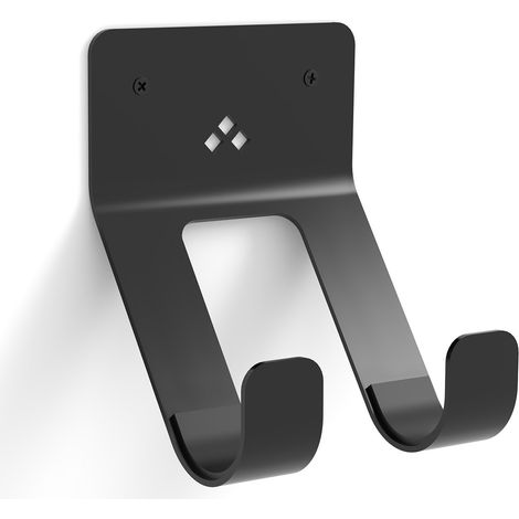 Rei Soporte de Pared 8075 Negro Acero Mate Monopatín 14,5 x 12,5 x 6 cm (1/5)