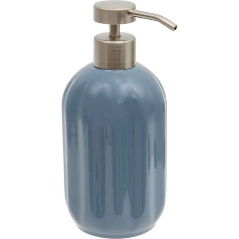 Distributore di sapone colorama in ceramica da 450 ml, blu - 5five (1/2)