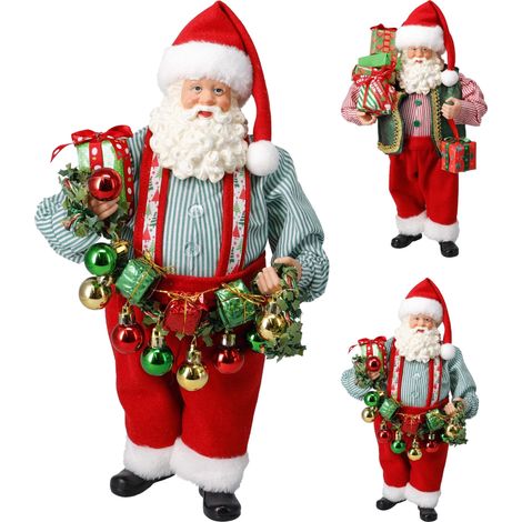 Babbo Natale 38 cm modello assortito PERAGA CHRISTMAS