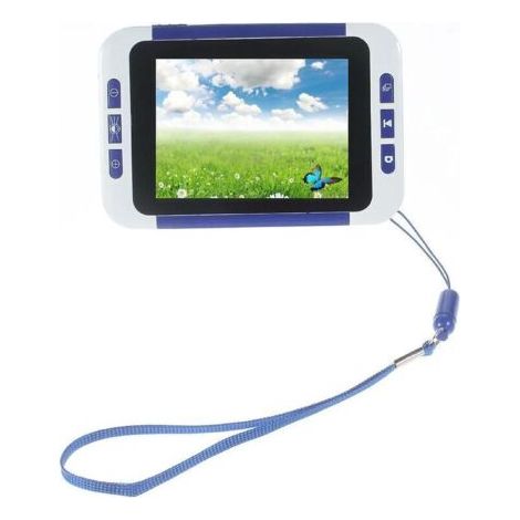 QORVA-Loupe vidéo de visualisation numérique de lecture portable LCD 3,5" aidant à la vue 2x-32x lecture pour les personnes âgées malvoyantes (spécifications UE),de
