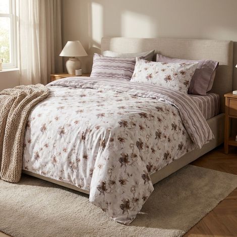 Completo letto matrimoniale cotone 100% Made in Italy Les Uniques - Multicolore 4