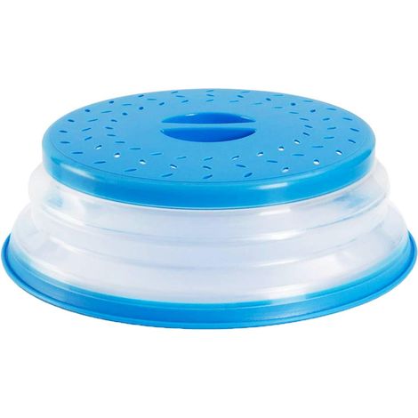 [JAMAIS UTILISÉ]Couverture Micro-ondes, Couvercle de Plaque Micro-ondes Pliable, Housse Anti-éclaboussures pour Micro-ondes, pour Le Chauffage et La Protection Contre Les Projections D'eau (1/4)