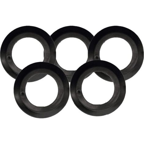 5pcs Bathtub Drain Seal Washer Bathroom Sink Drain Lip Seal Rubber Gasket for Basket Strainer (1/5)