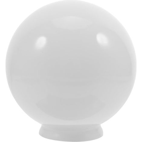 Milky White Glass Lampshade, Round Globe 16.5cm, Soft Light, For Ceiling Light, Pendant Light, Wall Lamp (1/5)