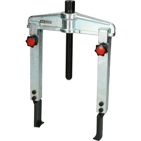 KS Tools - Extracteur universel à réglage rapide et avec griffes rallongées et extra fines, 25-130 mm, 200 mm - 620.0038 (1/4)