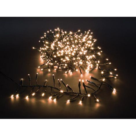 MINI PLAYLIGHT FIRECRACKER LED - 5.6 M - 480 LAMPES BLANCHES ARIZONA - FIL VERT - 24 V VELLEMAN PLFM-LED-5.6-480-24V-AW