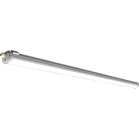 LED Deckenleuchte Feuchtraum Feuchtraumwannenleuchte Garagenlampe LED Röhre, strahlwassergeschützt, 1x LED 32W 5120Lm kaltweiß, L 150 cm