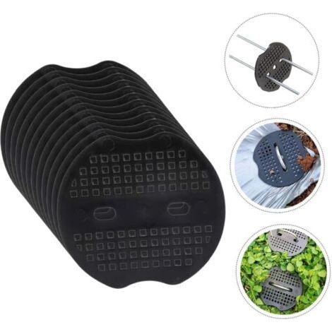 Lot de 40 piquets de jardin, entretoises, piquets de jardin, tente, plantes, tente, support, piquets d'herbe, bâche, tissu paysager, rondelles, clôture, gazon artificiel, tapis, abri de jardin, pelous