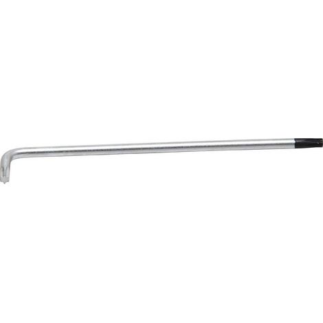 Clé Allen Extra Longue Profil T27 - Torx, Sans Perçage - Précision et Accessibilité, Acier, Zones Difficiles - D-Work