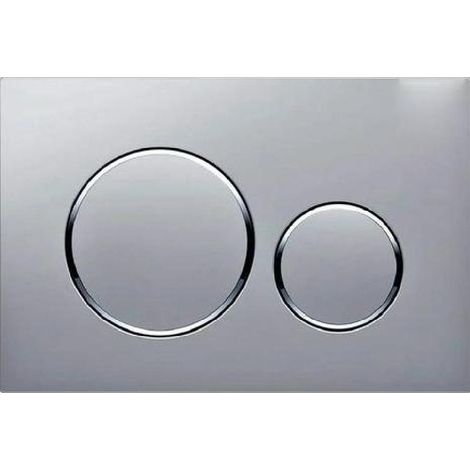 KLVGTIFS PU - Pour plaque de commande double Geberit Sigma20 : argent, argent (115.882.KJ.1) (1/4)