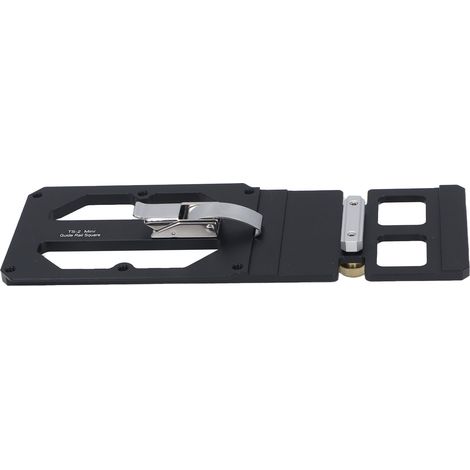 Équerre de guidage compatible avec les rails de guidage TS55 et TS75, plaque de positionnement à 90°, équerre de scie à angle droit (1/5)