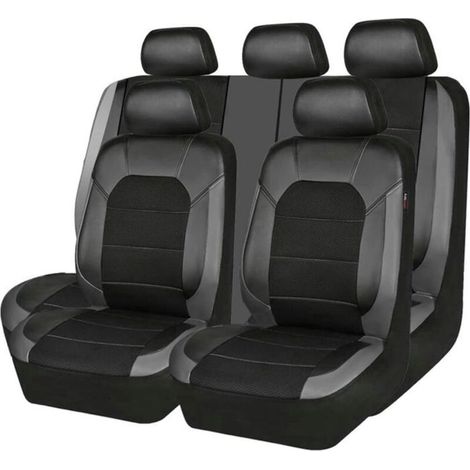 Bardusch-Housses de siège auto universelles pour Renault Scenic 3 Megane Sport Megane 2 Megane 3 Megane Accessoires de voiture Gris (1/4)