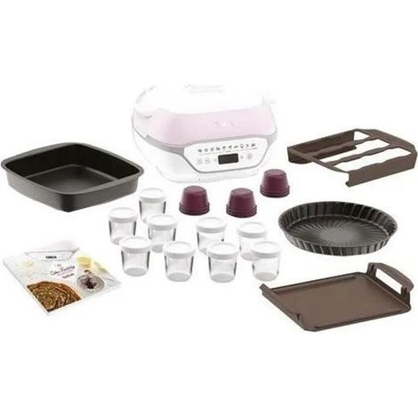 Tefal Cake Factory Infinity Rosa 1200W Macchina per Torte