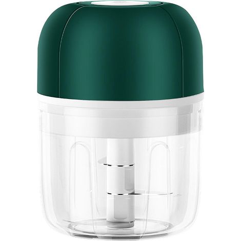 250 ml Mini-Elektro-Knoblauchschneider, multifunktionaler Zerkleinerer mit USB-Ladefunktion, Knoblauchmühle, Fleischwolf