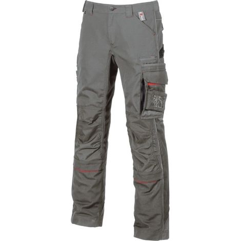 Upower DRIFT colore DEEP BLUE pantalone da lavoro multi tasca laterale con toppe di rinforzo - Taglia: 50 (1/2)
