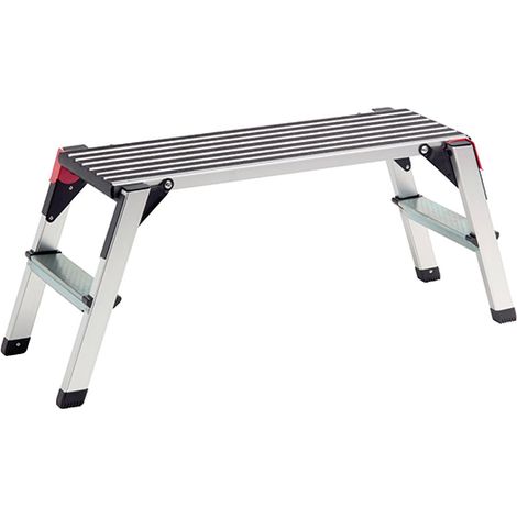 Arbeitsplattform 2 Stufen - Arbeitsfläche, rutschfest 0.96 x 0.30m - 2374350-05