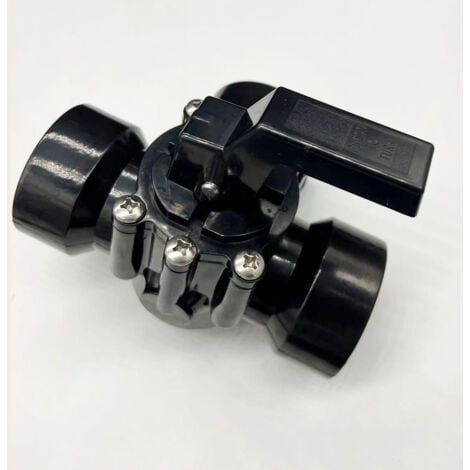 Vanne de piscine à 3 voies de 3.8 cm - Valve de port de pompe à sable 4517 - Valve d'étanchéité de dérivation pour spa (1/4)