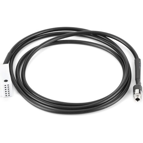 Adaptateur de câble d'entrée AUX 12 broches 3,5 mm pour autoradio Peugeot 307, 3008, 308, 407, 408 et 508. (1/5)