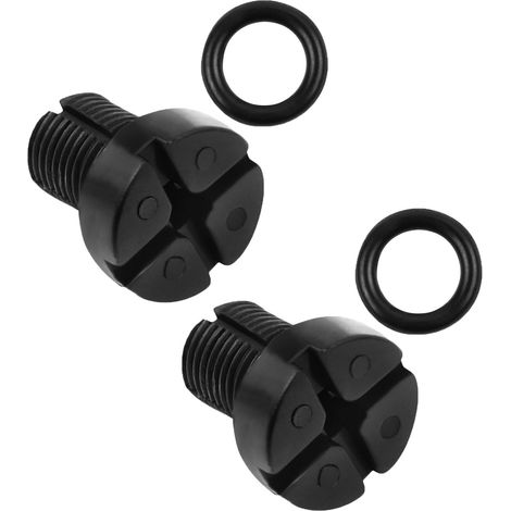 Wai Danie Lot de 2 bouchons à vis pour tuyau d'eau - Purgeur - For R50 R52 R53 Tuyau de retour du réservoir d'eau E36 E39 E46 Mini Cooper 17111712788 11537793373 17110141325 (1/5)