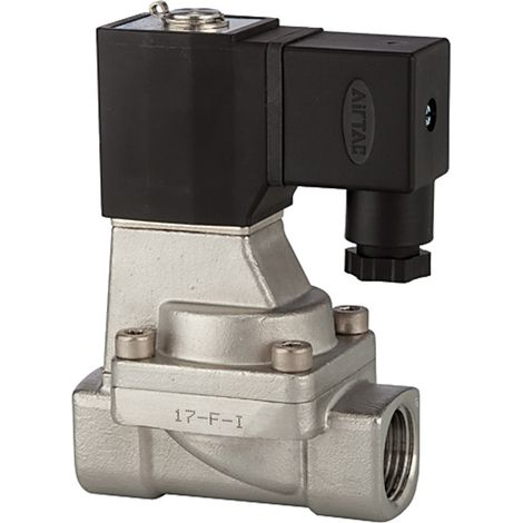 Riegler 2/2-Wege-MV., ES, NC, vorg.,230 V,50 Hz, G 1/2, PN 0,5-10 bar (1/3)