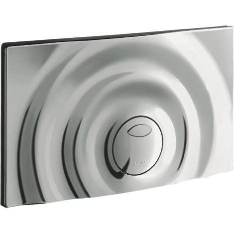 PLACCA 2 TASTI MODELLO DUAL FLUSH CROMATA   GROHE S.P.A.