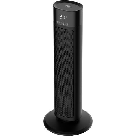 Argoclima TECH TOWER Intérieure Noir 2000 W Chauffage de ventilateur électrique