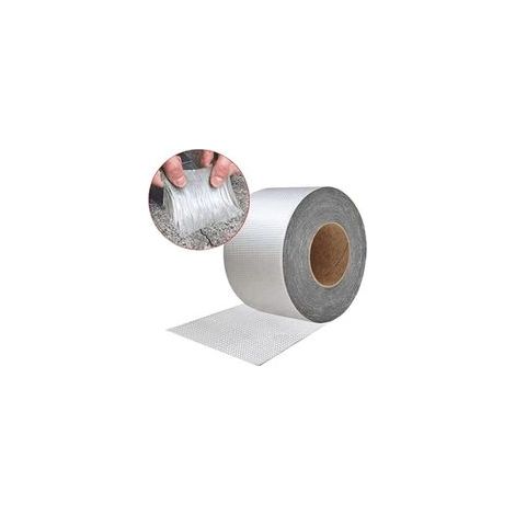 Ruban adhésif étanche 500cm x 5cm – Caoutchouc synthétique haute résistance – Répare fuites eau, fissures ciment, surfaces variées (1/5)