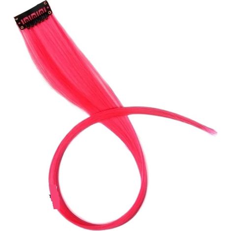 Chignon Cheveux Postiches Extensions de cheveux synthétiques à Clip en une seule pièce, postiches longues et lisses 50Cm, pour femmes filles, arc-en-ciel, 57 couleurs(43) (1/4)