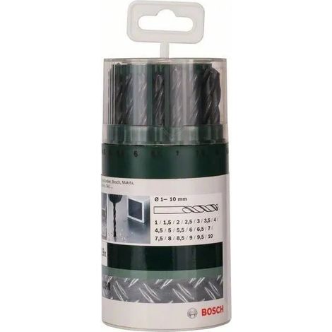 Bohrer Bosch 2609255033 HSS-R 19-teilig universell einsetzbar