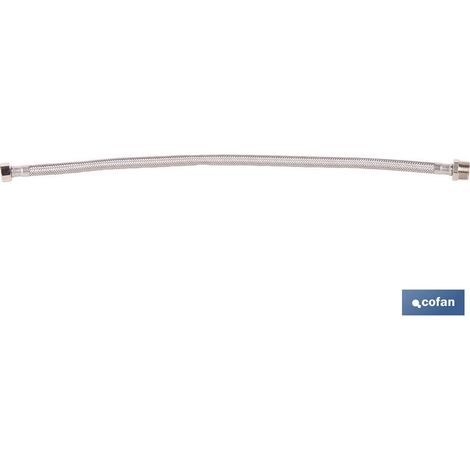 Connexion flexible inoxydable M1/2-H3/8 50 cm (1/4)