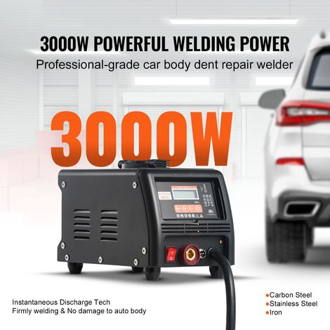 Kit reparation bossage par soudure point 3KW, tire-bosse auto/manuel 9 modes, poste soudure carrosserie voiture camion (1/5)