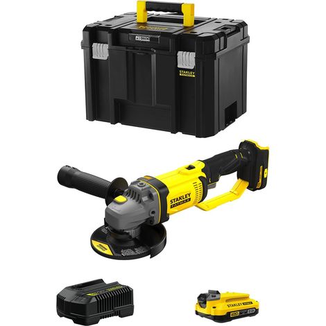 Mini-Schleifer STANLEY FatMax SFMCG400D1T (1 x 2,0 Ah + Ladegerät + TSTAK VI) (1/5)