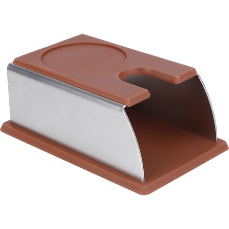 Support de Presse Café Anti-Dérapant avec Tapis de Tassement pour Coin de Poudre (1/5)