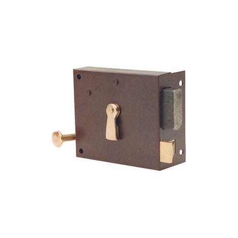 SERRATURA SCROCCO CATEN 2 MAND 175 DX 120X60 MM- BONAITI SERRATURE- 2,0 pz